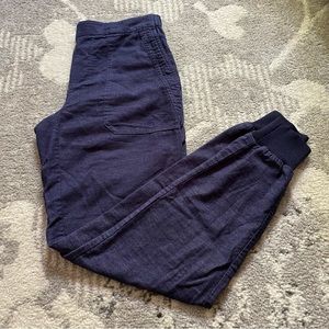 Vince Denim Lightweight Cotton Jogger